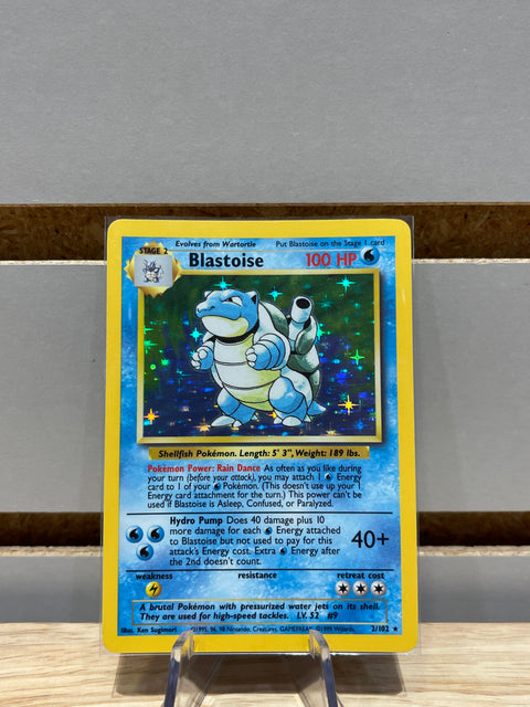 Blastoise - Pokemon Base Set (BS)(HOLOFOIL)