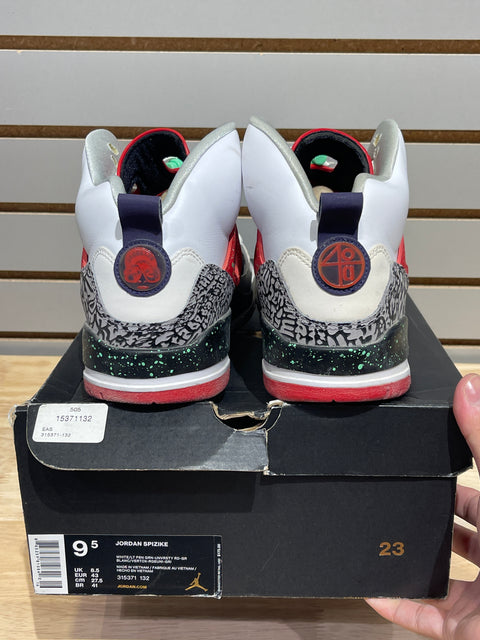 Jordan Spizike Poision Green Sz 9.5