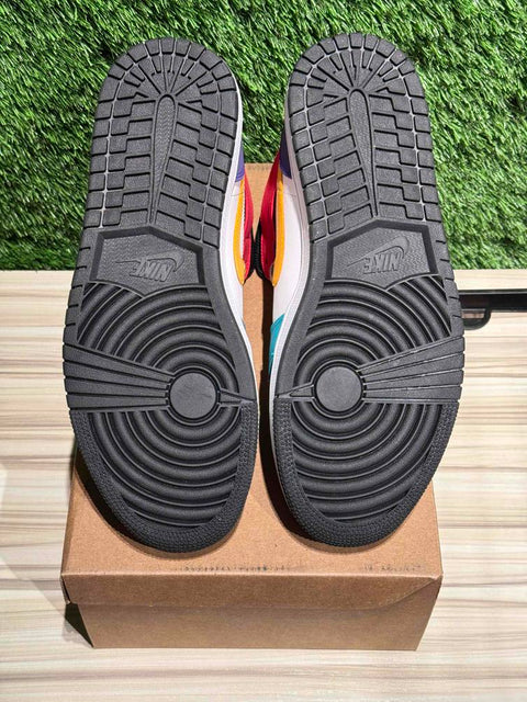 Jordan 1 Mid Bred Multi-Color Sz 11