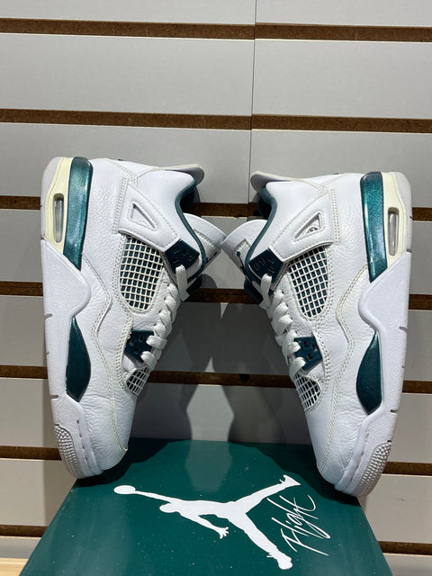 Jordan 4 Retro Oxidized Green (GS) Sz 5Y