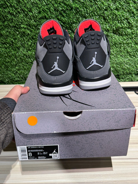 Jordan 4 Retro Infrared Sz 8M