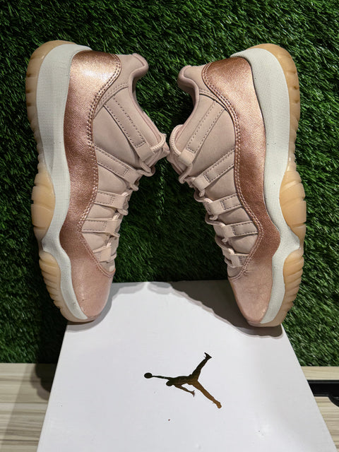 Jordan 11 Retro Low Rose Gold (Women's) Sz 5M