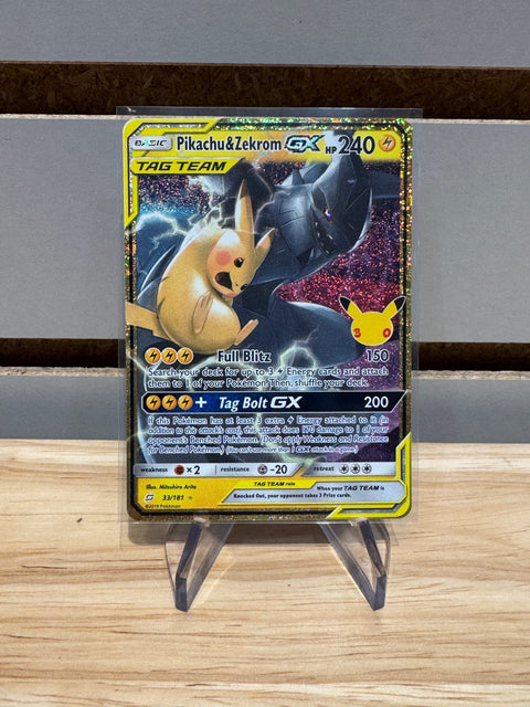 Pokémon Pikachu & Zekrom GX - ME: 30th Celebration Classic Collection (30C)