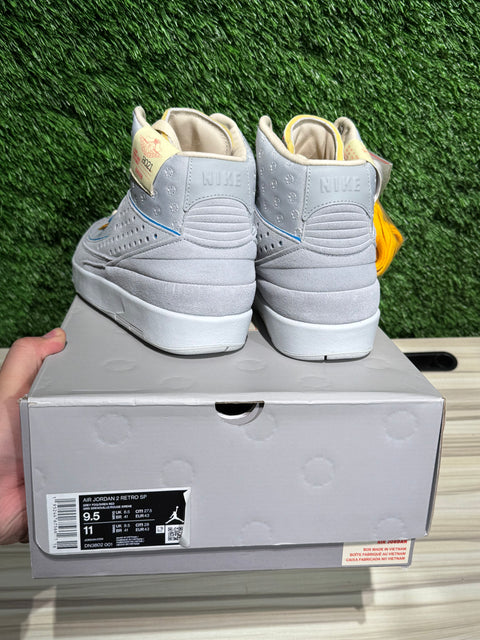 Jordan 2 Retro SP Union Grey Fog
