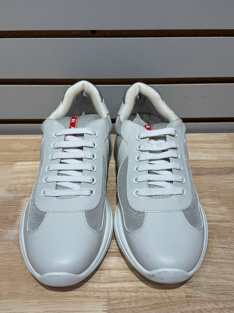 Prada America's Cup White Silver Sz 9