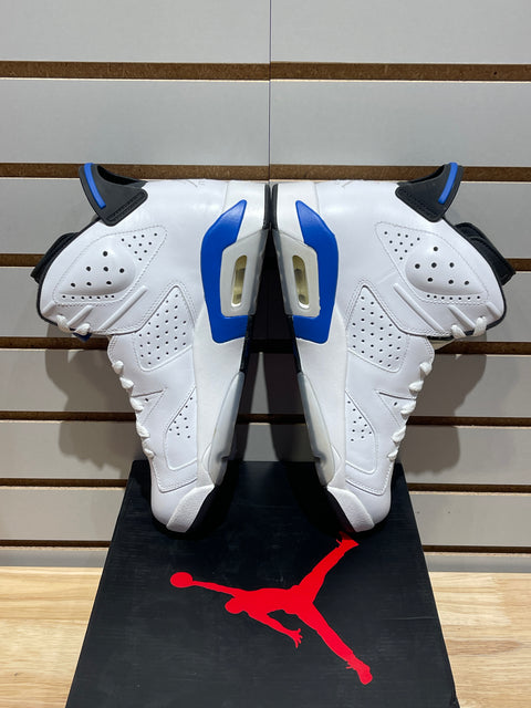 Jordan 6 Retro Sport Blue (2014) Sz 9M