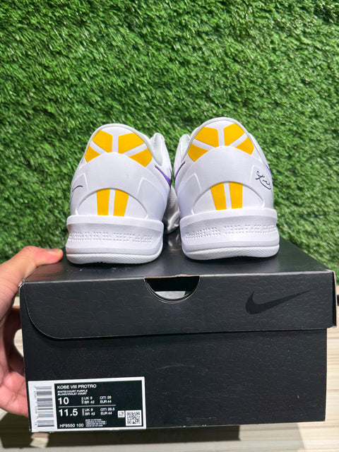 Nike Kobe 8 Protro Lakers Home Sz 10
