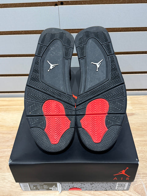 Jordan 4 Retro Red Thunder Sz 10
