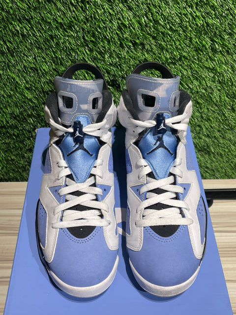 Jordan 6 Retro UNC White Sz 8