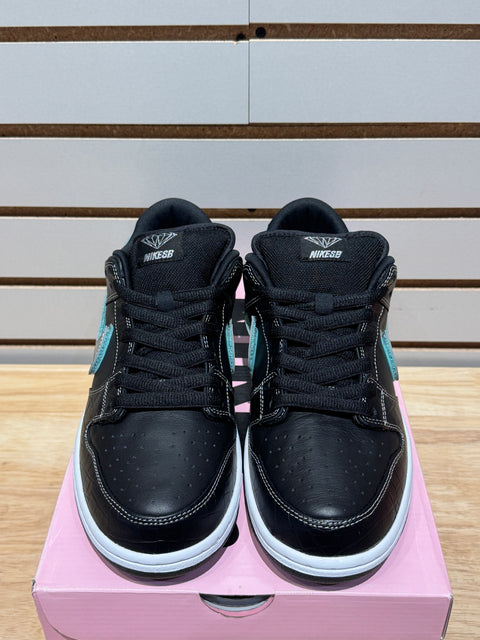 Nike SB Dunk Low Diamond Supply Co. Black Diamond Sz 9.5