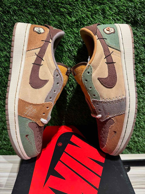 Jordan 1 Retro Low OG Zion Williamson Voodoo Sz 16M,