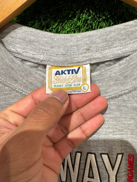 Rare VTG 1994 Norway Winter Olympics Tee Sz L