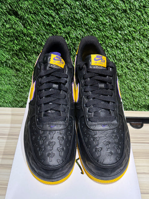 Nike Air Force 1 Low Kobe Bryant Lakers Away (Numbered Edition of 8000) Sz 12M