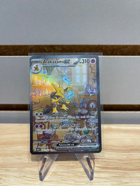 Pokémon Alakazam ex - 201/165 - SV: Scarlet & Violet 151 (MEW)
