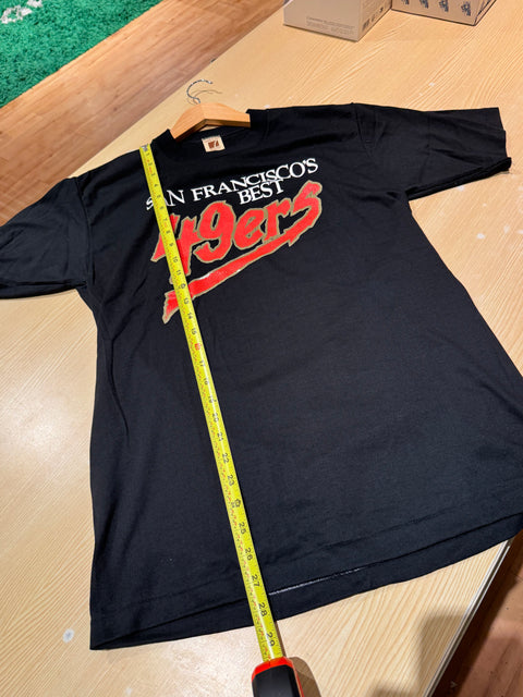 Unique Retro Logo 7 San Francisco's Best 49ers Tee Sz L