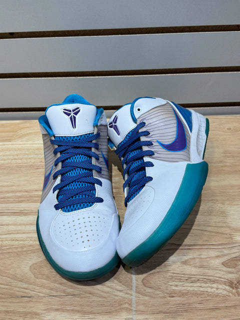 Nike Kobe 4 Protro Draft Day Hornets Sz 11