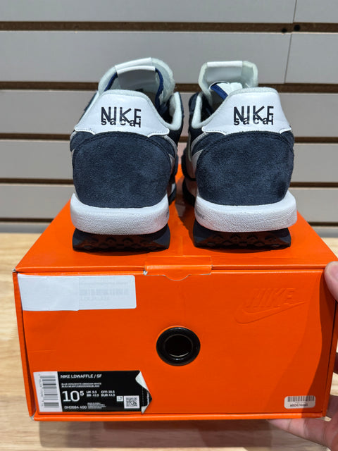 Nike LD Waffle SF sacai Fragment Blue Void Sz 10.5