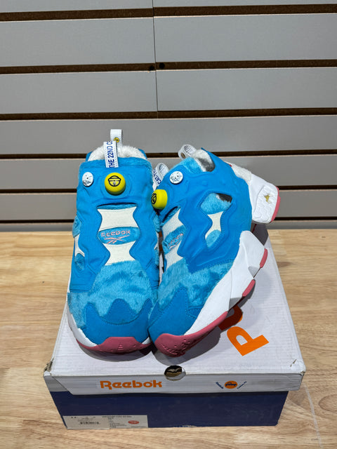 Reebok Instapump Fury Doraemon Furry Blue Sz 11