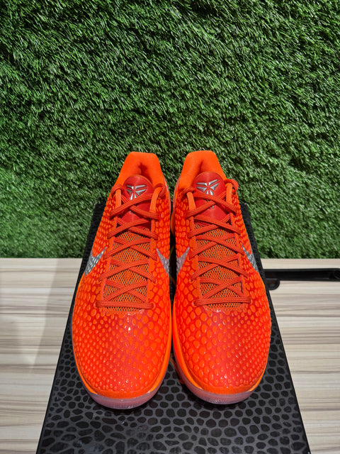 Nike Kobe 6 Protro Total Orange Sz 9
