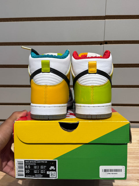 Nike SB Dunk High Pro froSkate All Love Sz 8.5