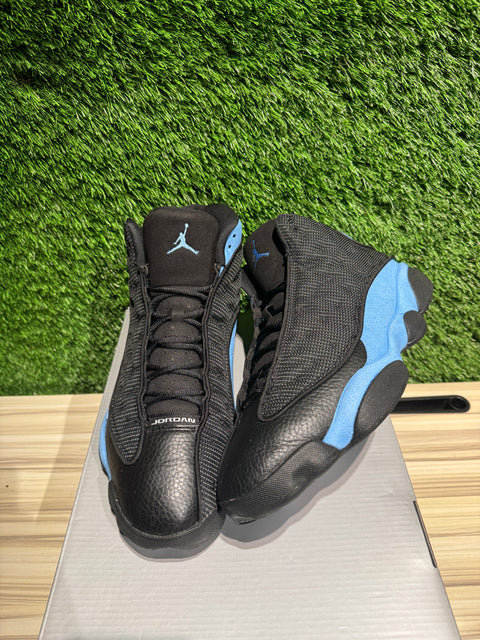 Jordan 13 Retro Black University Blue Sz 11.5