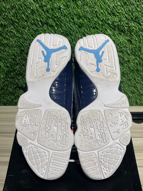 Jordan 9 Retro Pearl Blue Sz 9