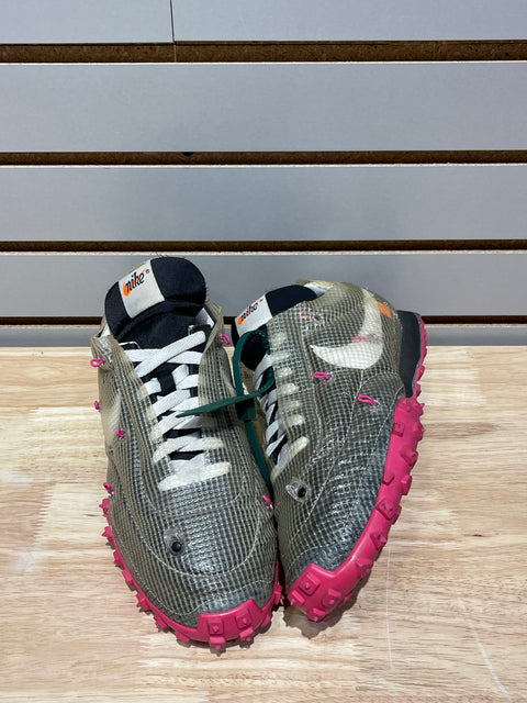 Nike Waffle Racer Off-White Black (Women's) Sz 9.5M