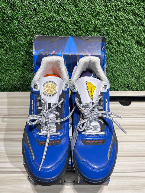 Reebok Club C Legacy Power Rangers Blue Ranger Sz 10M