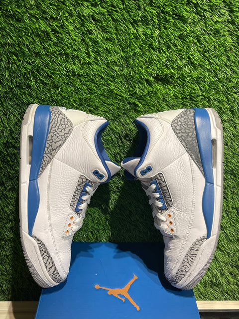 Jordan 3 Retro Wizards Sz 10.5