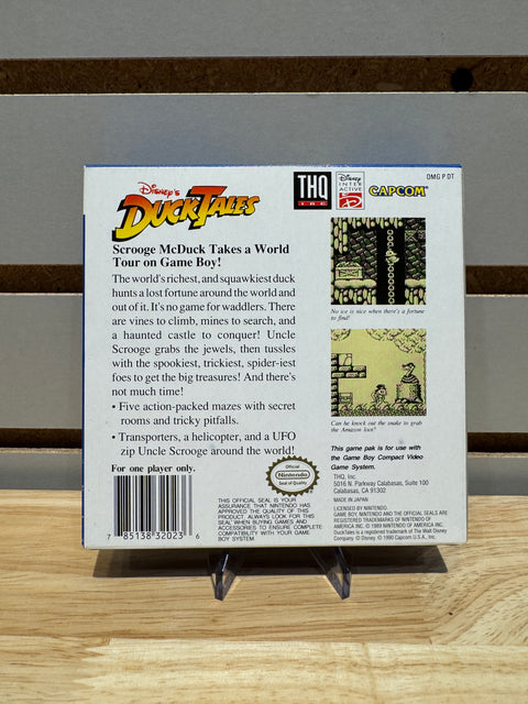 Vintage Ducktales 1 (Nintendo Game Boy Gameboy) Complete in Box CIB