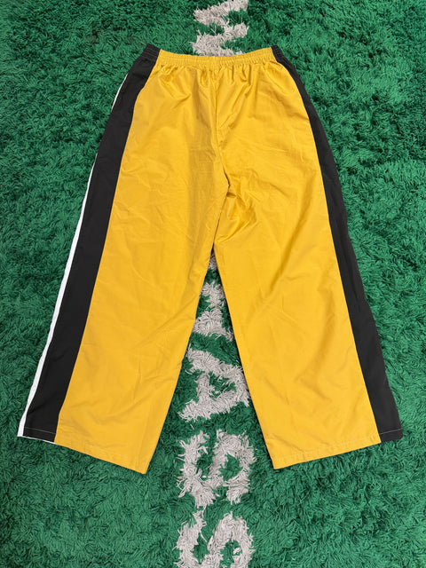 GV Gallery Raspberry Hills Yellow Baggy Track Pants Sz S