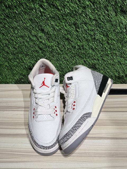 Jordan 3 Retro White Cement Reimagined (GS) Sz 7Y
