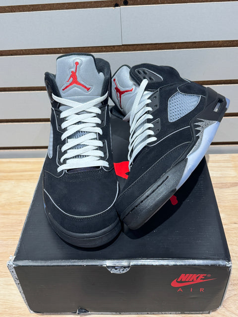 Jordan 5 Retro OG Black Metallic Reimagined Sz 10.5