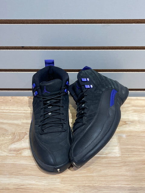 Jordan 12 Retro Black Dark Concord Sz 9.5