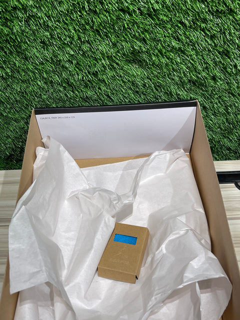 Jordan 1 Retro Low OG Black Dark Powder Blue Sz 10.5