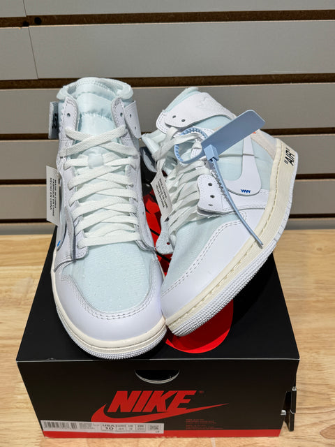 Jordan 1 Retro High Virgil Abloh Archive Alaska Sz 10