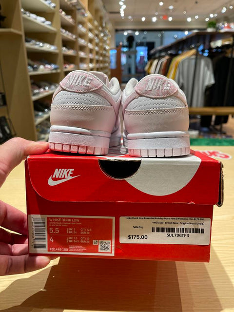 Nike Dunk Low Essential Paisley Pack Pink (Women's) Sz 4Y/5.5W