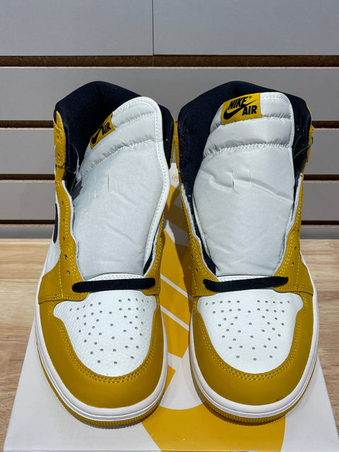 Jordan 1 Retro High OG Yellow Ochre Sz 9.5
