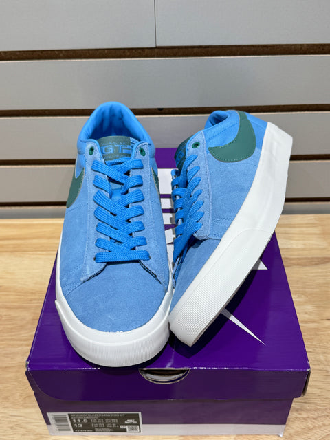 Nike SB Zoom Blazer Low Pro GT University Blue Bicoastal Sz 11.5