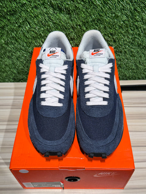 Nike LD Waffle SF sacai Fragment Blue Void Sz 9.5