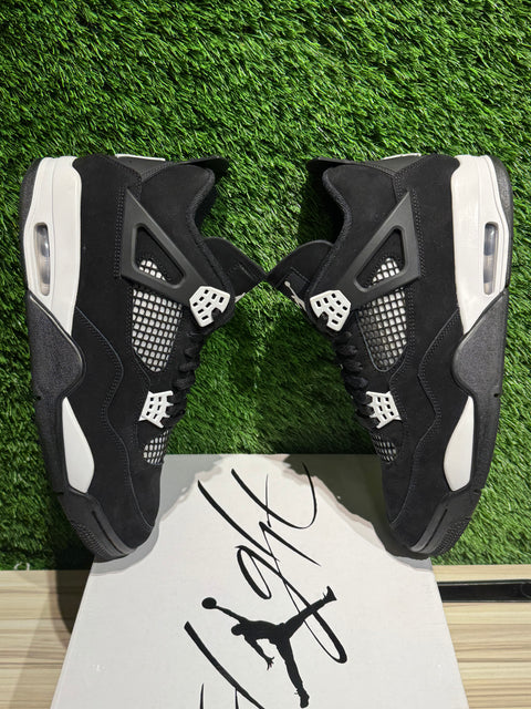 Jordan 4 Retro White Thunder Sz 12