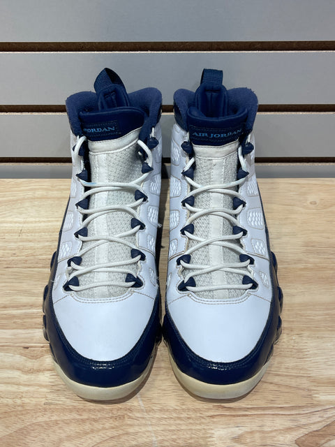 Jordan 9 Retro Pearl Blue Sz 12