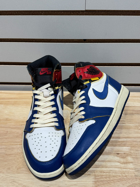 Jordan 1 Retro High Union Los Angeles Storm Blue Sz 11M