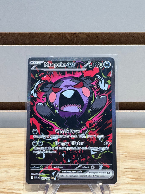 Pokémon Morpeko ex - 117/084 - ME05: Pitch Black (PBL)