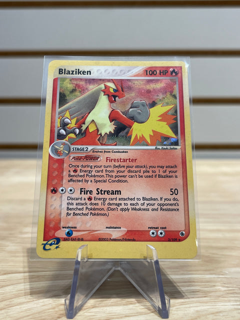 Blaziken - 3/109 - Pokemon EX Ruby and Sapphire (RS)