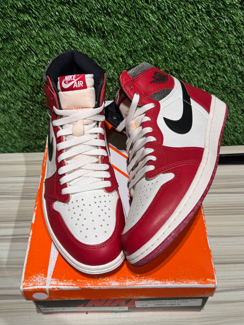 Jordan 1 Retro High OG Chicago Lost and Found Sz 10.5