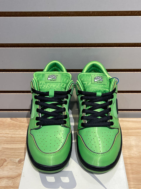 Nike SB Dunk Low The Powerpuff Girls Buttercup Sz 7