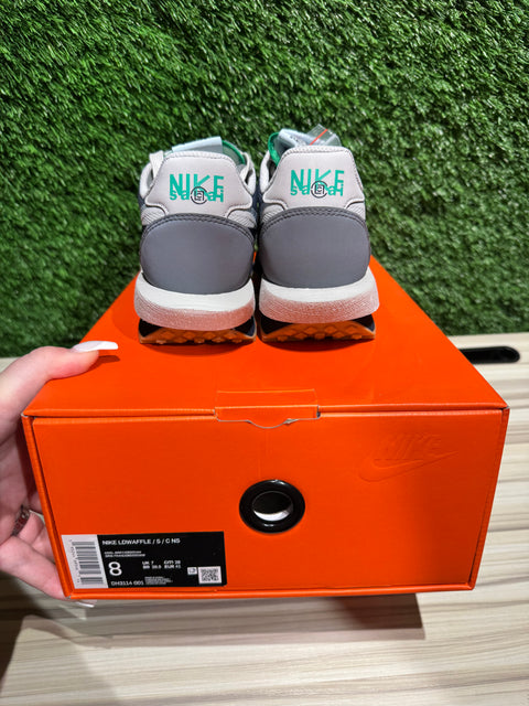 Nike LD Waffle sacai CLOT Kiss of Death 2 Cool Grey Sz 8M