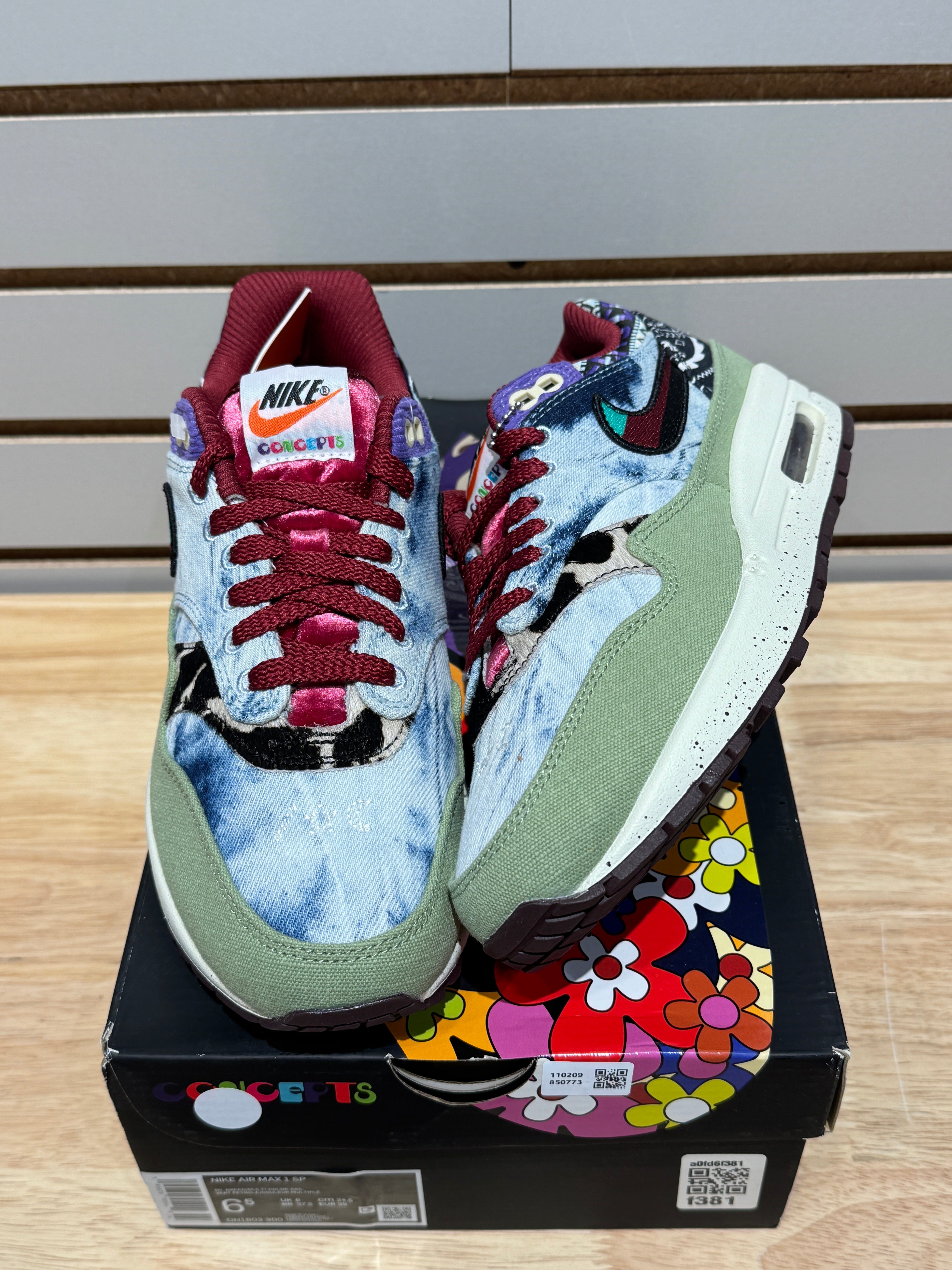 Nike Air Max 1 SP Concepts Mellow Sz 6.5 – Sneak City