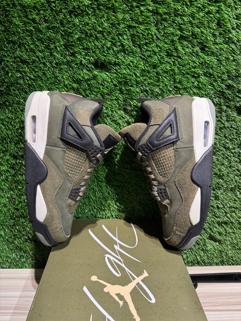 Jordan 4 Retro SE Craft Medium Olive Sz 8.5M